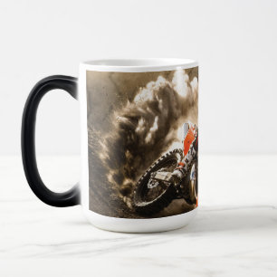 Taza Mágica Motocross Rider