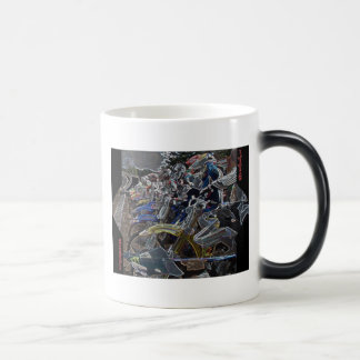 Taza Mágica motostart, Revin para arriba