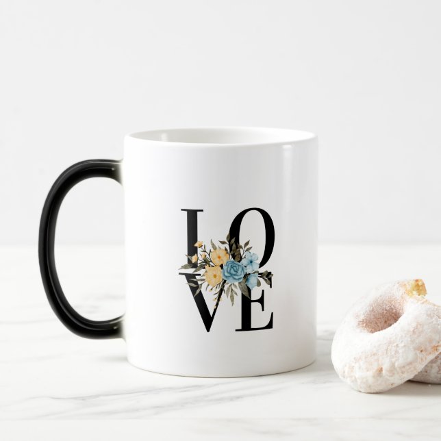 Taza Mágica Muertes de amor (Con donut)