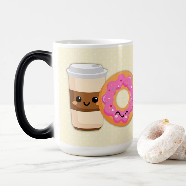 Taza Mágica Mug (Con donut)