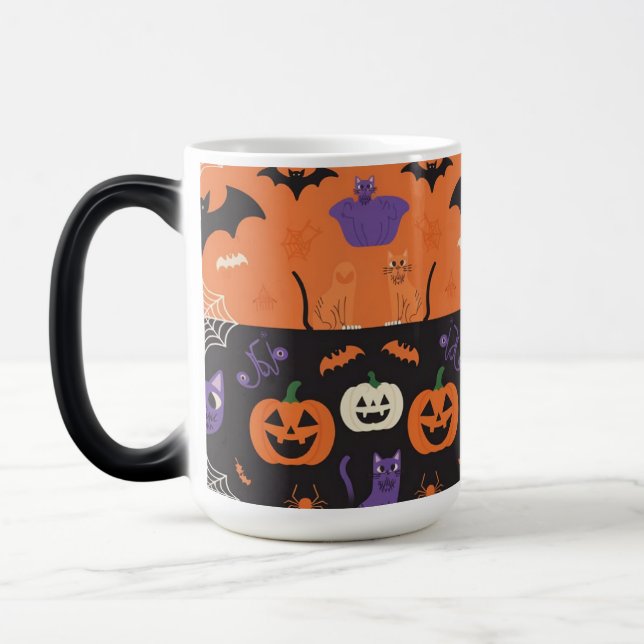 Taza Mágica Mug 15oz diseñado por Halloween (Izquierda)