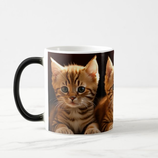 Taza Mágica Mug"Adorable Gatitos Morphing Mug" (Izquierda)