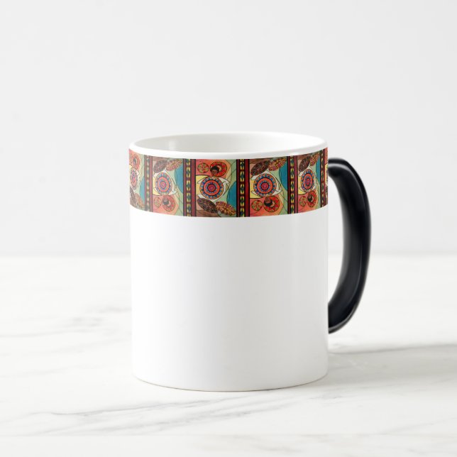 Taza Mágica Mug de arte tradicional etíope (Anverso derecho)