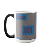 Mug de caja azul