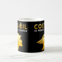 Mug de calor de aceite de la Costa