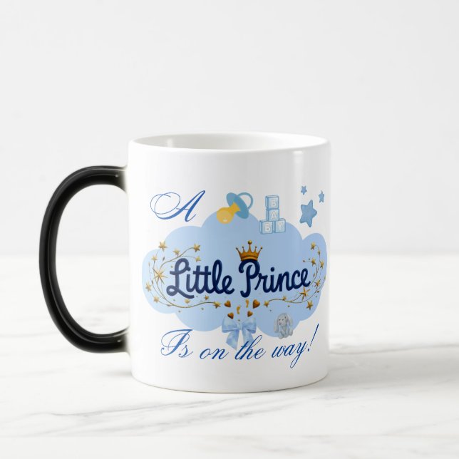Taza Mágica Mug de calor reveladora mágica del "Principito de  (Izquierda)