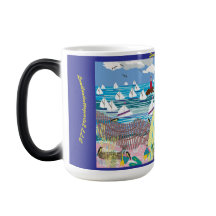 Mug de dos tonos, 15 oz