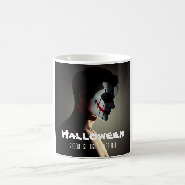 Taza Mágica Mug de Halloween - Sombra y fuerza (Centro)