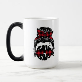 Taza Mágica Mug de la pareja del cráneo de búfalo