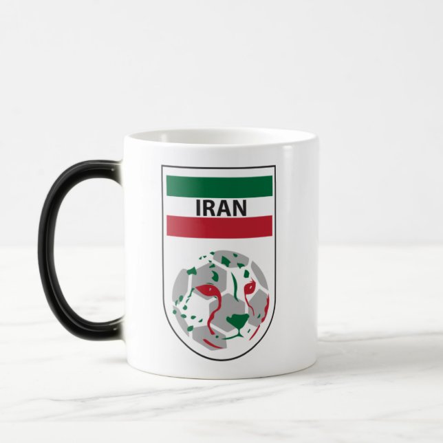 Taza Mágica Mug de la selección nacional de Irán (Izquierda)