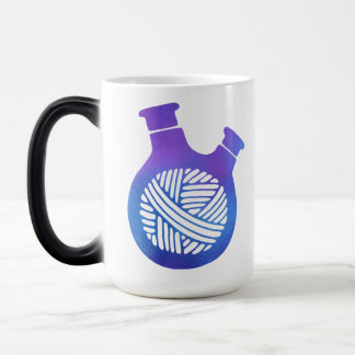 Taza Mágica Mug. de logotipo ChemKnits de cambio de color
