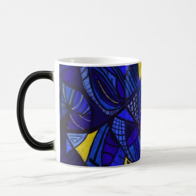 Taza Mágica Mug. de mango negro (Izquierda)