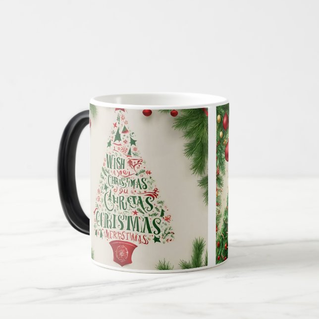 Taza Mágica Mug de Noël - Christmas Mug (Anverso izquierdo)