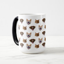 Taza Mágica Mug de perro, regalo de mamá de gato de perro