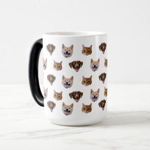 Taza Mágica Mug de perro, regalo de mamá de gato de perro