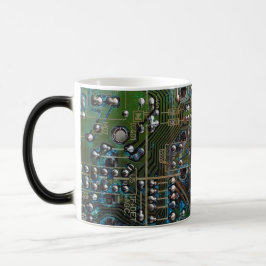 Taza Mágica Mug. de placa de circuito