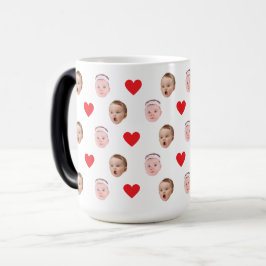 Taza Mágica Mug facial, tazón fotográfico Personalizado, regal
