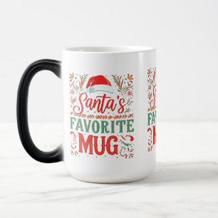 Taza Mágica Mug favorita de Santa - Diseño de Morphing de 15 o