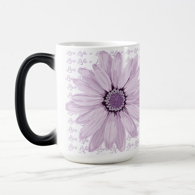 Taza Mágica Mug floral de Live Life (Izquierda)