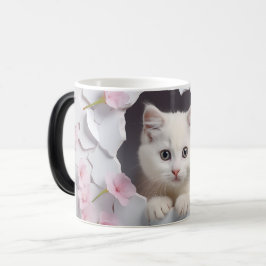 Taza Mágica Mug Magic 3D cat