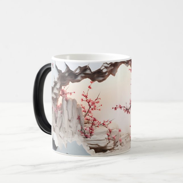 Taza Mágica Mug Magic 3D Landscape (Anverso izquierdo)