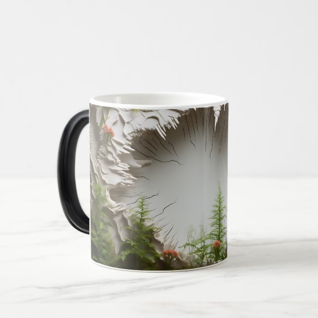 Taza Mágica Mug Magic 3D Landscape (Anverso izquierdo)