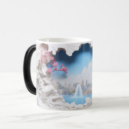 Taza Mágica Mug Magic 3D Landscape