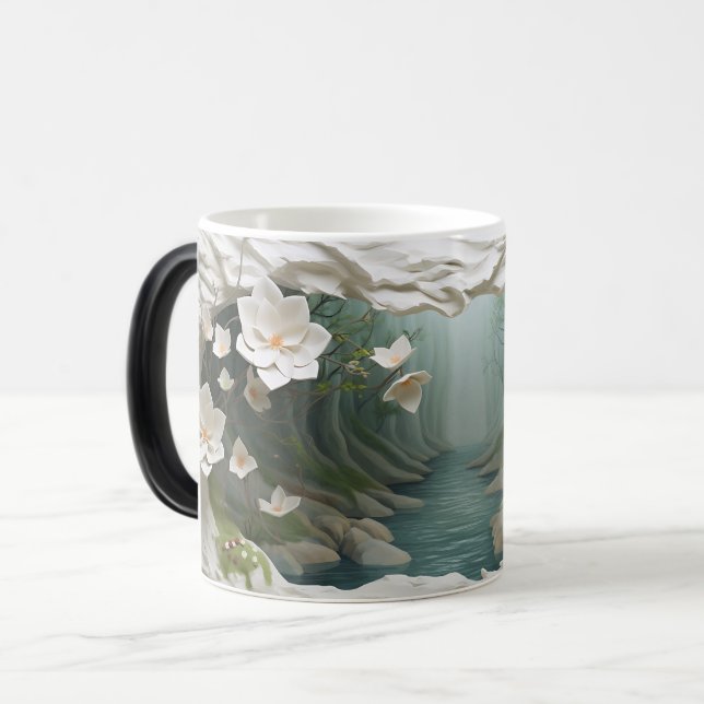 Taza Mágica Mug Magic 3D Landscape (Anverso izquierdo)