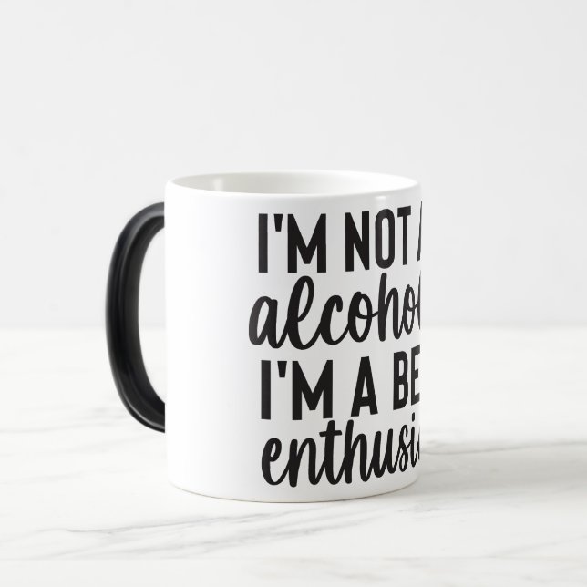 Taza Mágica Mug Magic Beer Quotes (Anverso izquierdo)