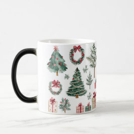 Taza Mágica Mug Magic Festive Vintage Christmas