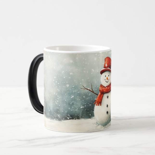 Taza Mágica Mug Magic Festive Vintage Christmas (Anverso izquierdo)