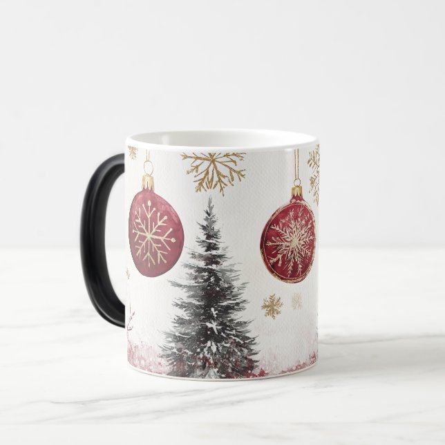 Taza Mágica Mug Magic Festive Vintage Christmas (Anverso izquierdo)