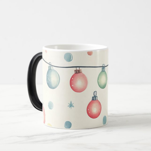 Taza Mágica Mug Magic Festive Vintage Christmas (Anverso izquierdo)