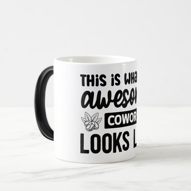 Taza Mágica Mug Magic Funny Office Coffee Quotes (Anverso izquierdo)