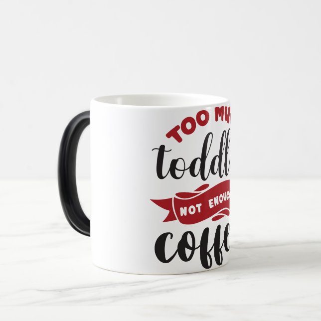 Taza Mágica Mug Magic Funny Office Coffee Quotes (Anverso izquierdo)