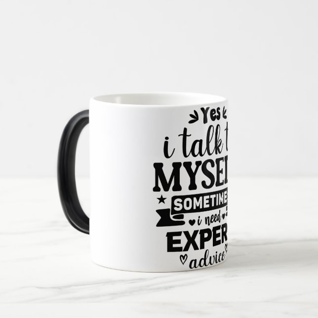 Taza Mágica Mug Magic Funny Office Coffee Quotes (Anverso izquierdo)