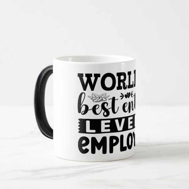 Taza Mágica Mug Magic Funny Office Coffee Quotes (Anverso izquierdo)