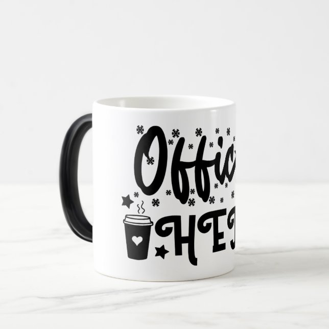 Taza Mágica Mug Magic Funny Office Coffee Quotes (Anverso izquierdo)