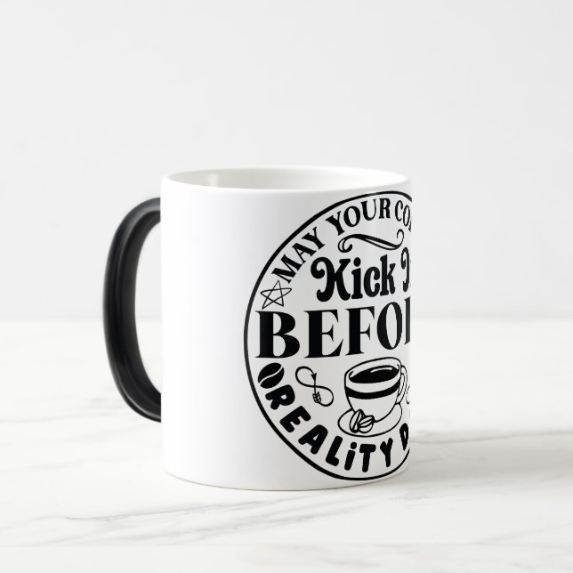 Taza Mágica Mug Magic Funny Office Coffee Quotes (Anverso izquierdo)