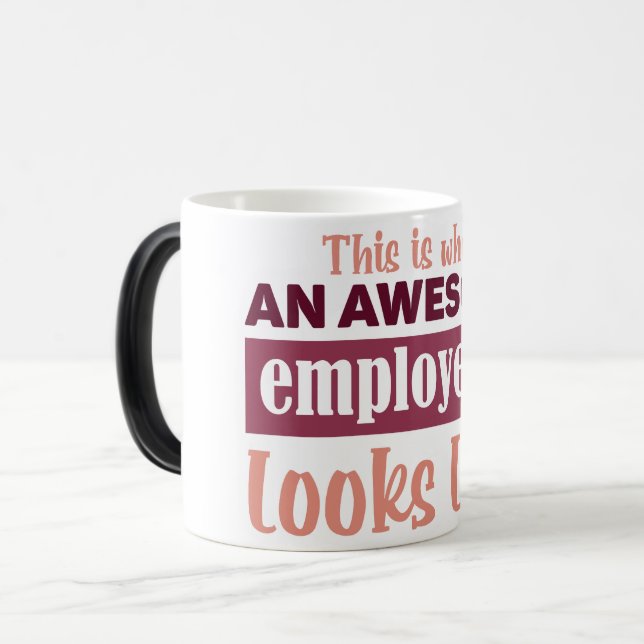 Taza Mágica Mug Magic Funny Office Coffee Quotes (Anverso izquierdo)