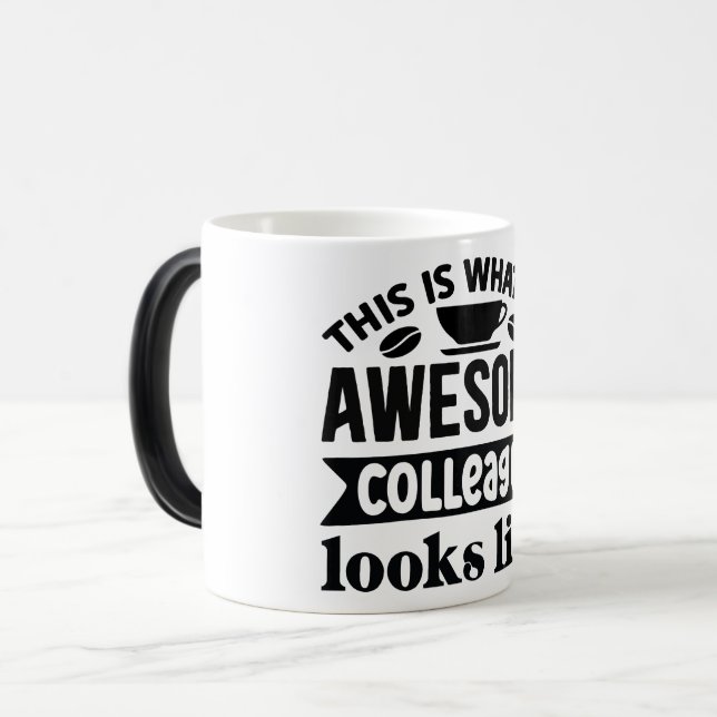 Taza Mágica Mug Magic Funny Office Coffee Quotes (Anverso izquierdo)