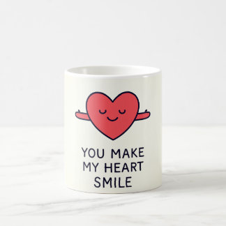Taza Mágica Mug mágica de sonrisa
