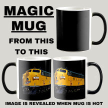 Mug morfo mágico del diesel amarillo