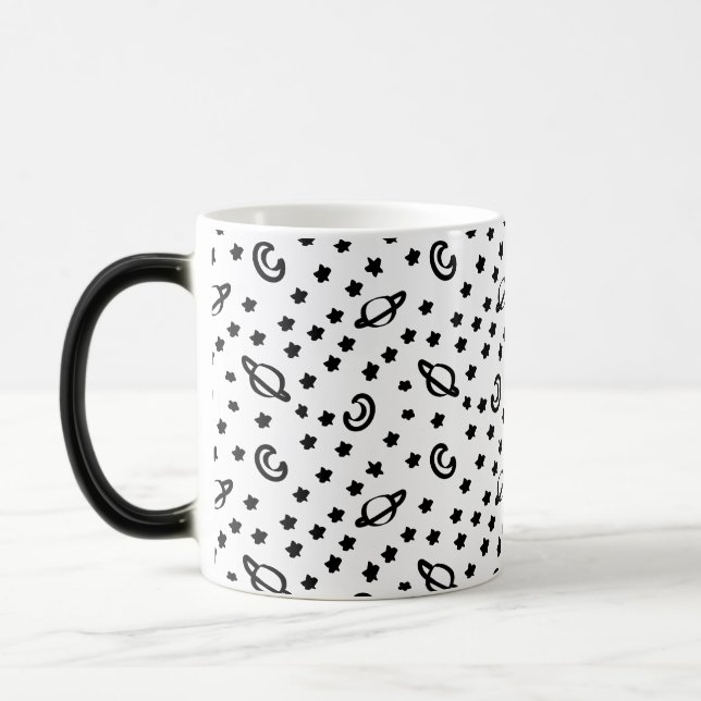 Taza Mágica Mug. Morphing del sistema solar mate (Izquierda)