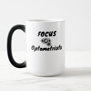 Taza Mágica Mug optometrista, estudiante optometría,