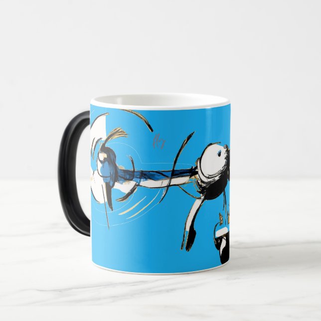 Taza Mágica Mug piloto de sUAS (Anverso izquierdo)