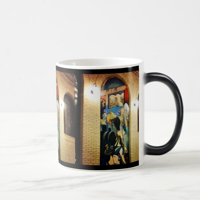 TAZA MÁGICA MUG WALL ART MORPHING (Derecha)
