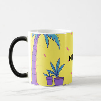 Taza Mágica Mug With Astronaut Relaxing in his Chair