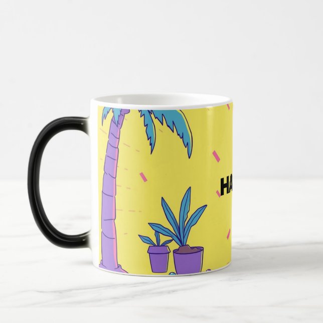 Taza Mágica Mug With Astronaut Relaxing in his Chair (Izquierda)