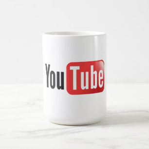 Taza Mágica Mug YouTube de alta calidad